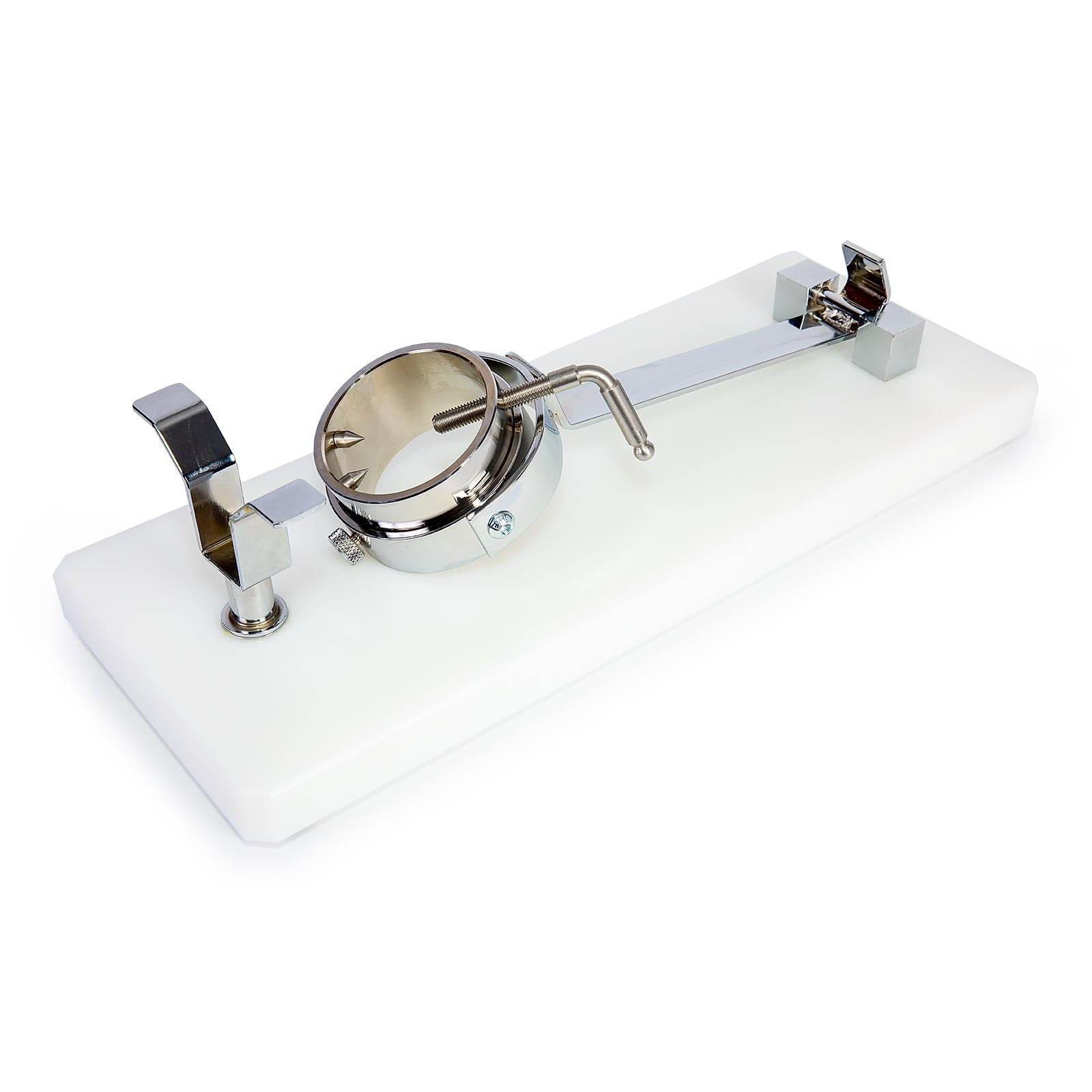 Juego Profesional de Soporte Jamonero Plegable en Acero Inoxidable y Cuchillos 3 Claveles, Funda y Chaira (MBLANC Negro)