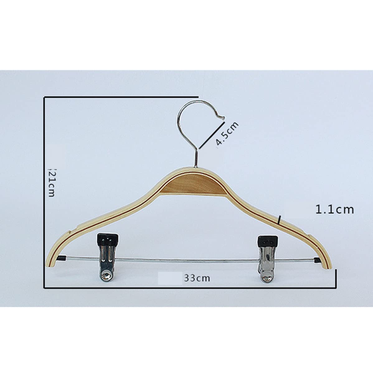 Amazon.co.jp: 衣類ハンガー 10本セット すべらない ズボンハンガー