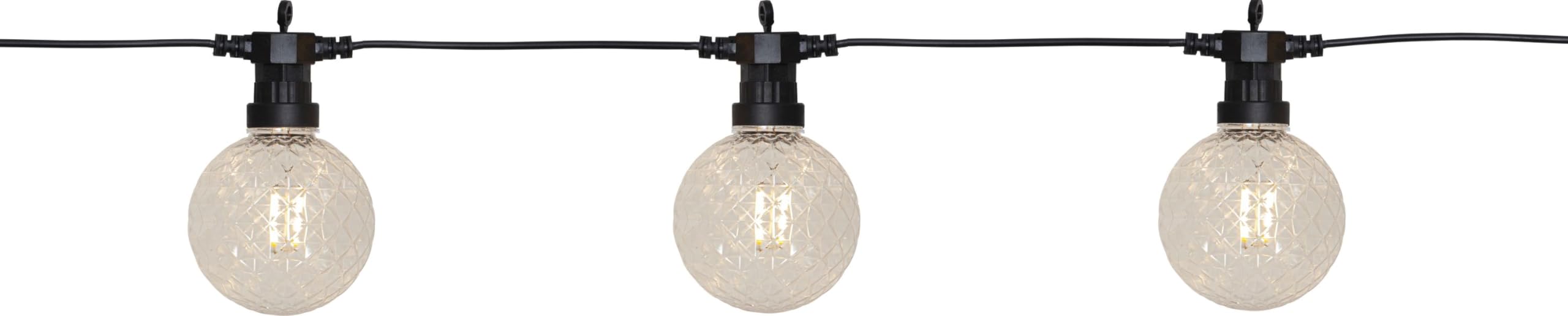 LED-Lichterkette 'Circus Bomb', 10 Kugeln, ww LED [Energieklasse G]