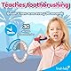 Brush Baby KidzSonic Elektrische Zahnbürste für Kleinkinder und Kinder, für Kinder ab 3 Jahren (Dinosaurier)