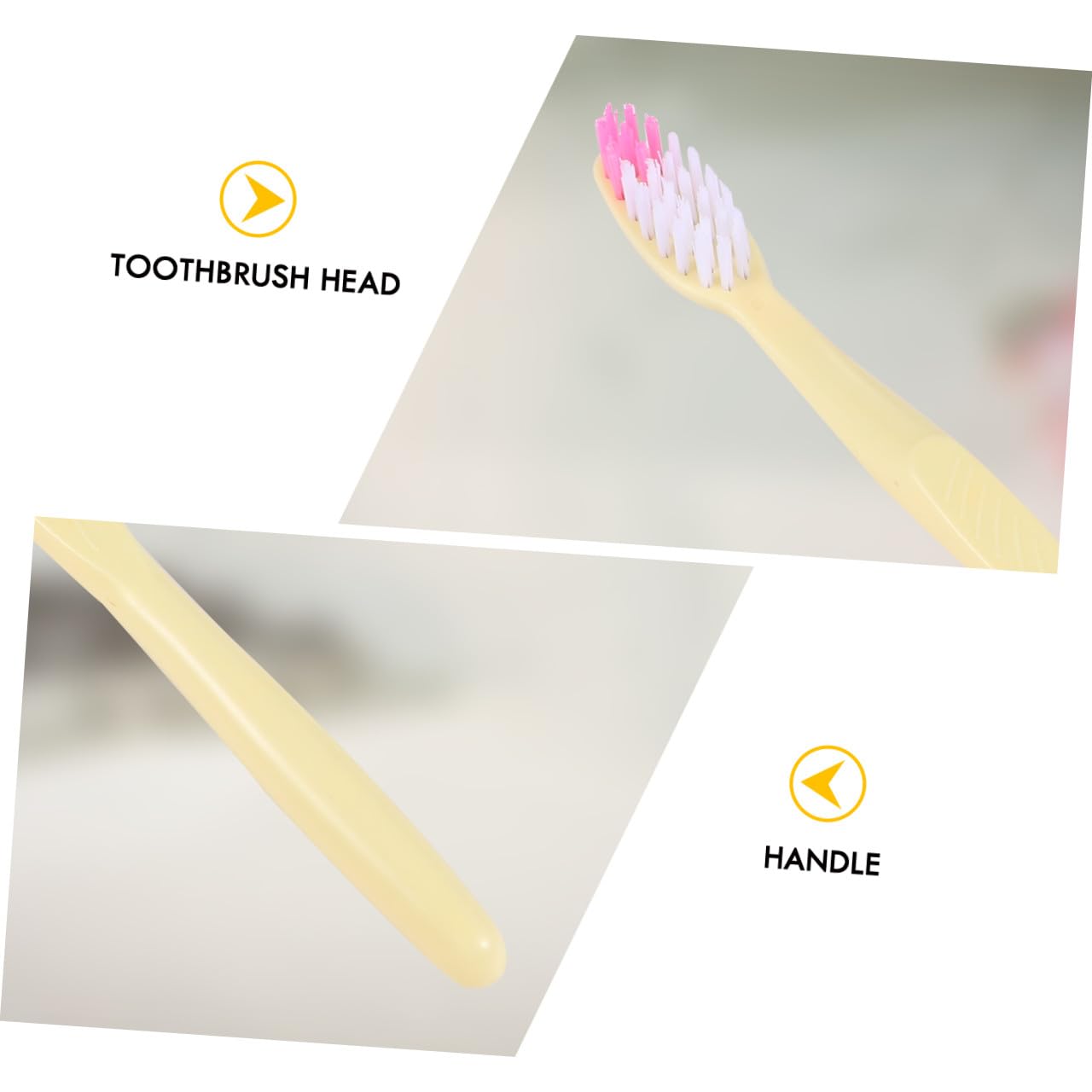 Homoyoyo Spazzolino da Denti Usa e Getta Kit Igiene da Viaggio Portatile con Dentifricio Stili multipli Confezionati Singolarmente in Plastico Set 100 Pezzi per Viaggi e Gite
