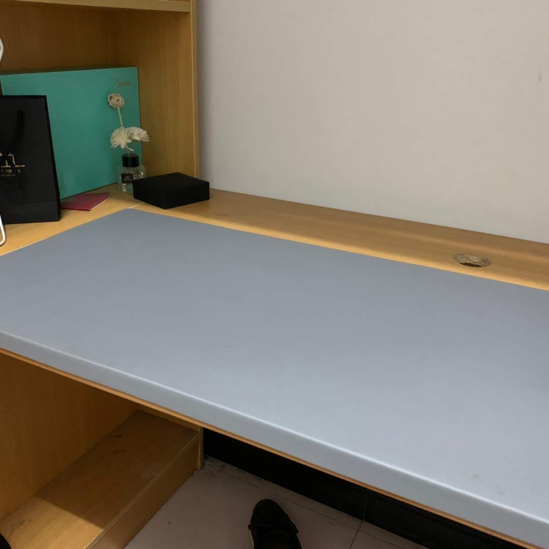 Sottomano da scrivania delicato di lusso in pelle PU sottomano ufficio impermeabile tappetino per mouse durevole tavolo con protezione bordi