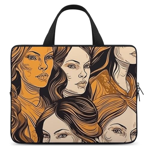 Sac ordinateur portable 12 pouces fin protège des chocs bandoulière
