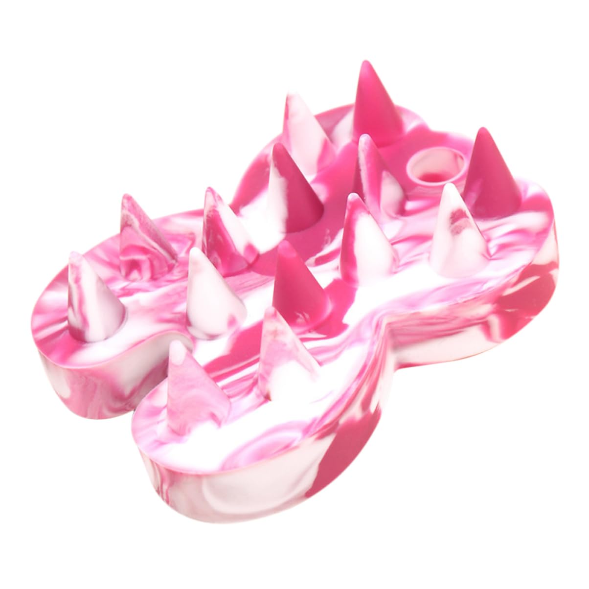 Healvian 5 Piezas cepillo de champú cepillo exfoliante exfoliación corporal cepillo de ducha de silicona exfoliante corporal de silicona Cuerpo cabezal de cepillo Japón Depurador peine