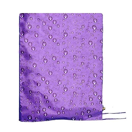 Luftstaubabdeckung Anlage Außenhaube Regen Und Sonnenschutzabdeckung Klimaanlage Staub 5-7-10 Gemeinsame (Color : Purple, Size : XS)