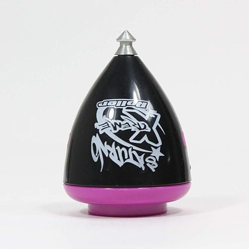 Spin Top Saturno Xtreme Roller - Punta de rodamiento SpinTop - (negro morado)