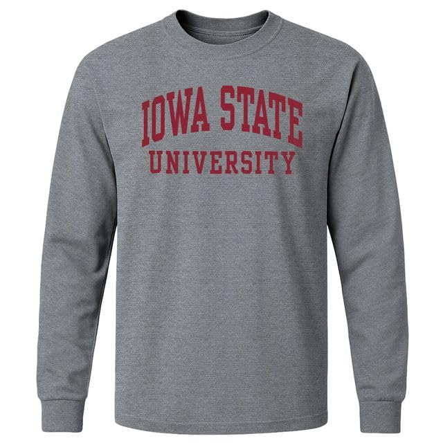 Barnesmith Mens Classic - Cotton Long Sleeve T-Shirt with Classic Logo