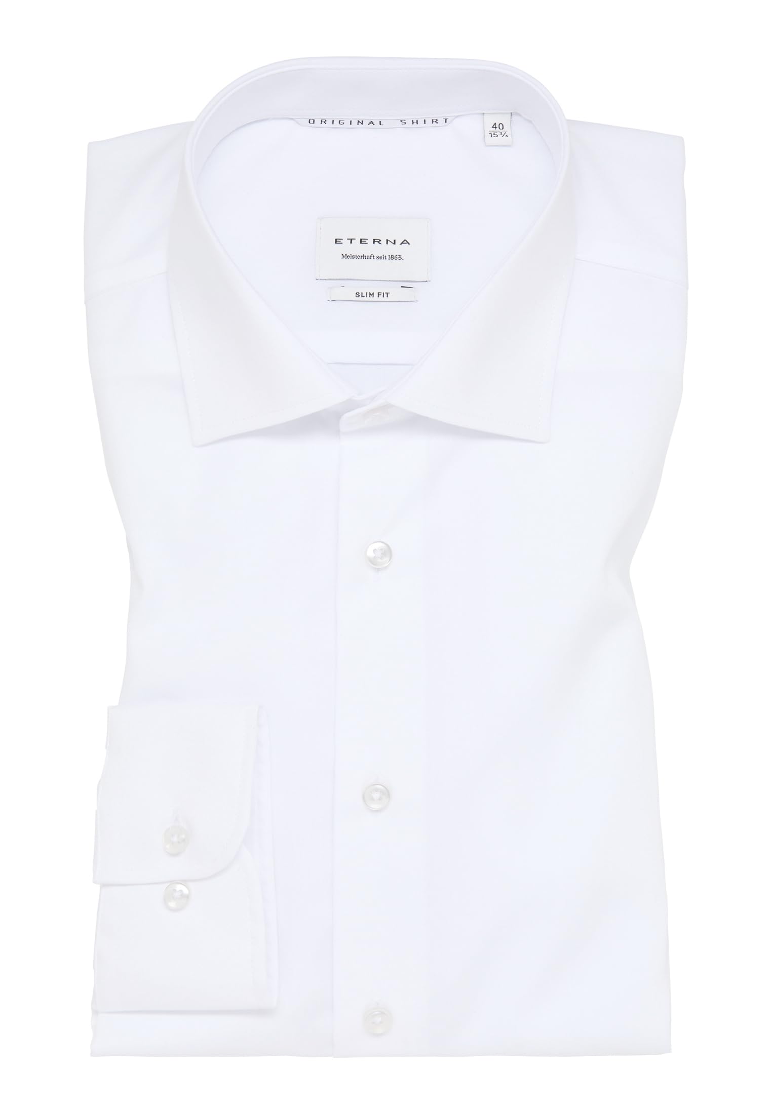 ETERNA Male Original Shirt unifarben Slim FIT