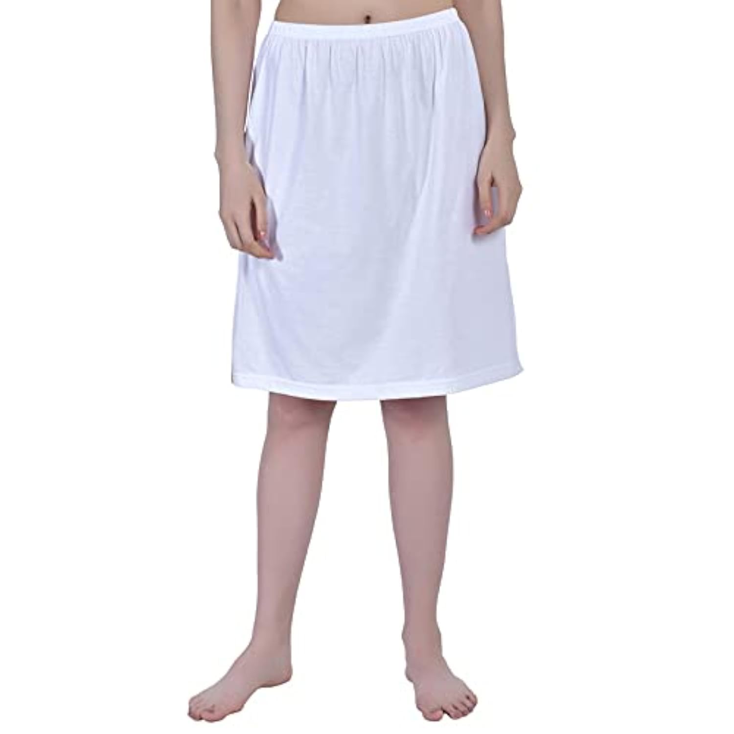 Women's Cotton Knee Length Skirt Slip - Pack of 1
