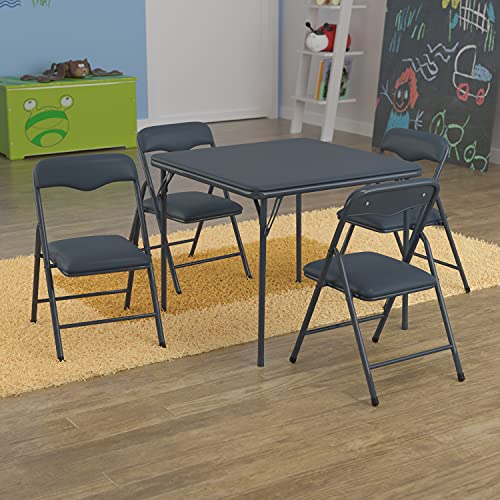 22% de descuento en juego de mesa y sillas plegables para niños Flash Furniture
