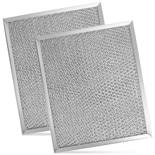 97006931 BP29 Range Hood Grease Filter Compatible with Br-oan Nu-tone BP29 NY NV Series Range Hood S97006931 Aluminum Filter Replace 1172137, 5-3078, 88150, 99010121-10.5 x 8.75in - 2 PACK