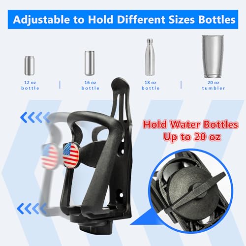 Portavasos Ajustable BAKAFOH para Can Am Spyder F3 Lado Izquierdo miniatura 2
