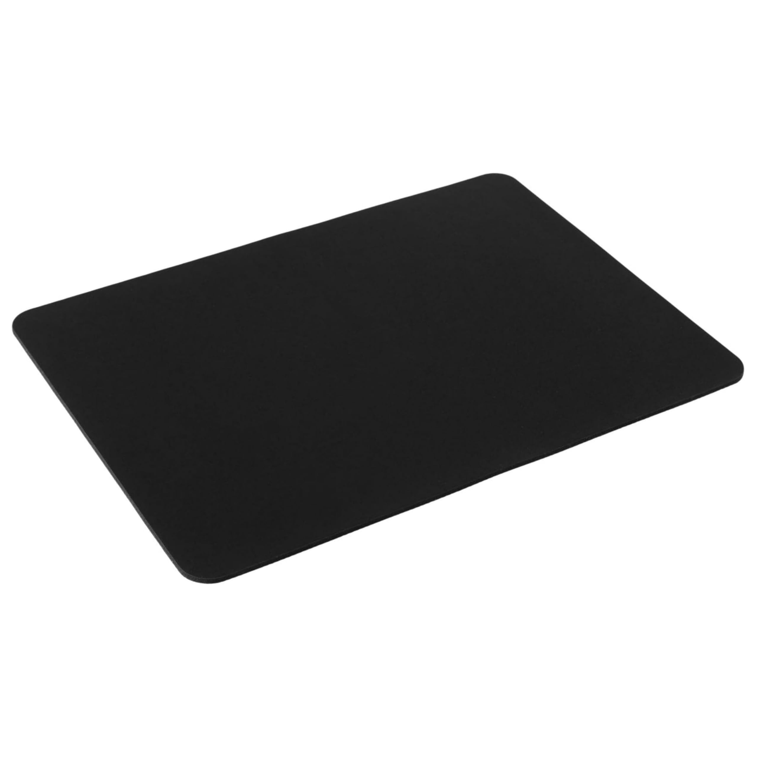 Silent Monsters Mauspad 25 x 20 cm - Stoff Mousepad - Schwarz - Klein, rutschfest & leise, für Gaming Büro Office Homeoffice - 250 x 200 mm Mouse Pad Mat - Mausunterlage für alle Maus Arten