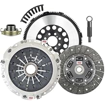 ClutchMaxPRO Heavy Duty OEM Clutch Kit with Chromoly Flywheel Compatible with Mitsubishi 2000 2001 2002 2003 2004 2005 Eclipse GT GTS 3.0L V6 6G72 F5M51-1 5-speed CP05105HDLSF-CK