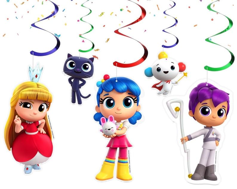 True Rainbow Kingdom Streamers - Colorful Party Decorations Inspired by True's Magical Adventures!