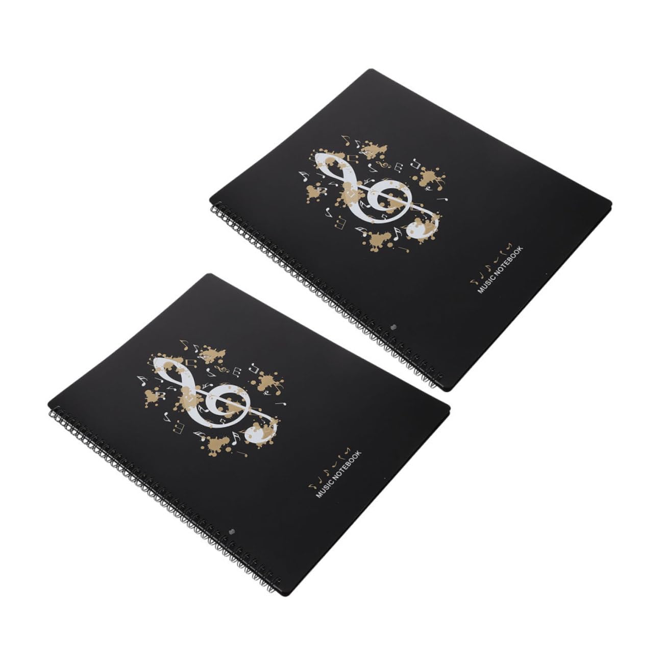 Raccoglitore Porta Spartiti Musicali A4 Nero, 30 Pagine