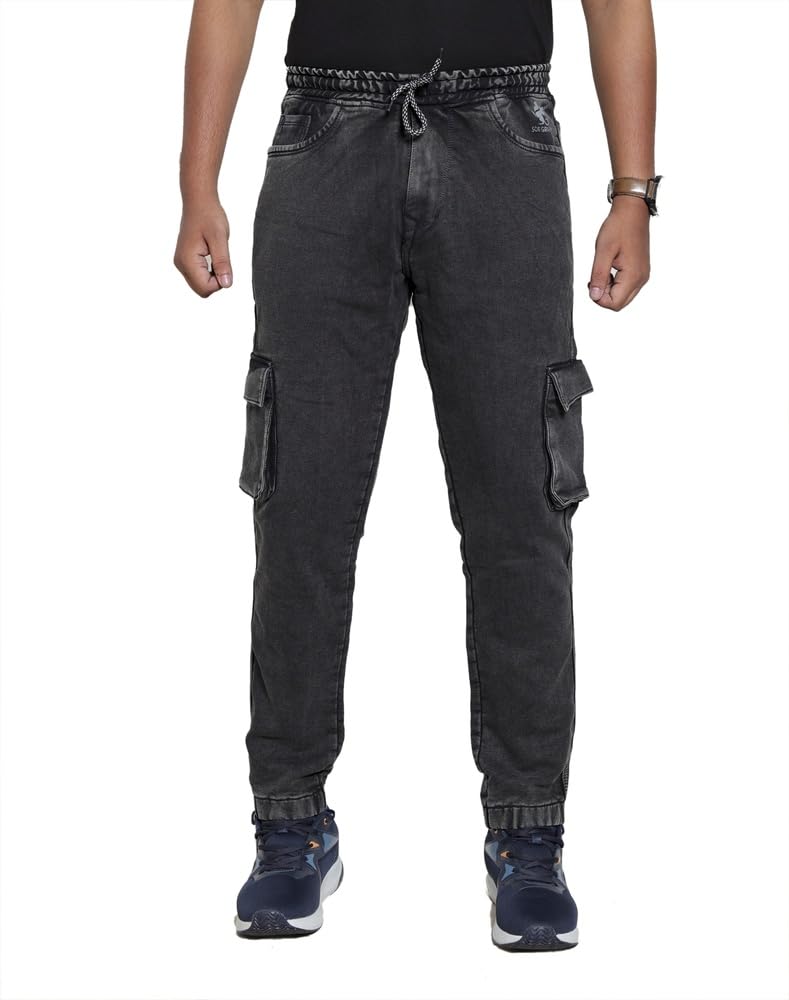 sole griffin Men's Cargo Trouser | Multi Pocket Cotton Pants | Straight Fit Utility Bottoms | Durable Stitching | Comfortable-picture-37