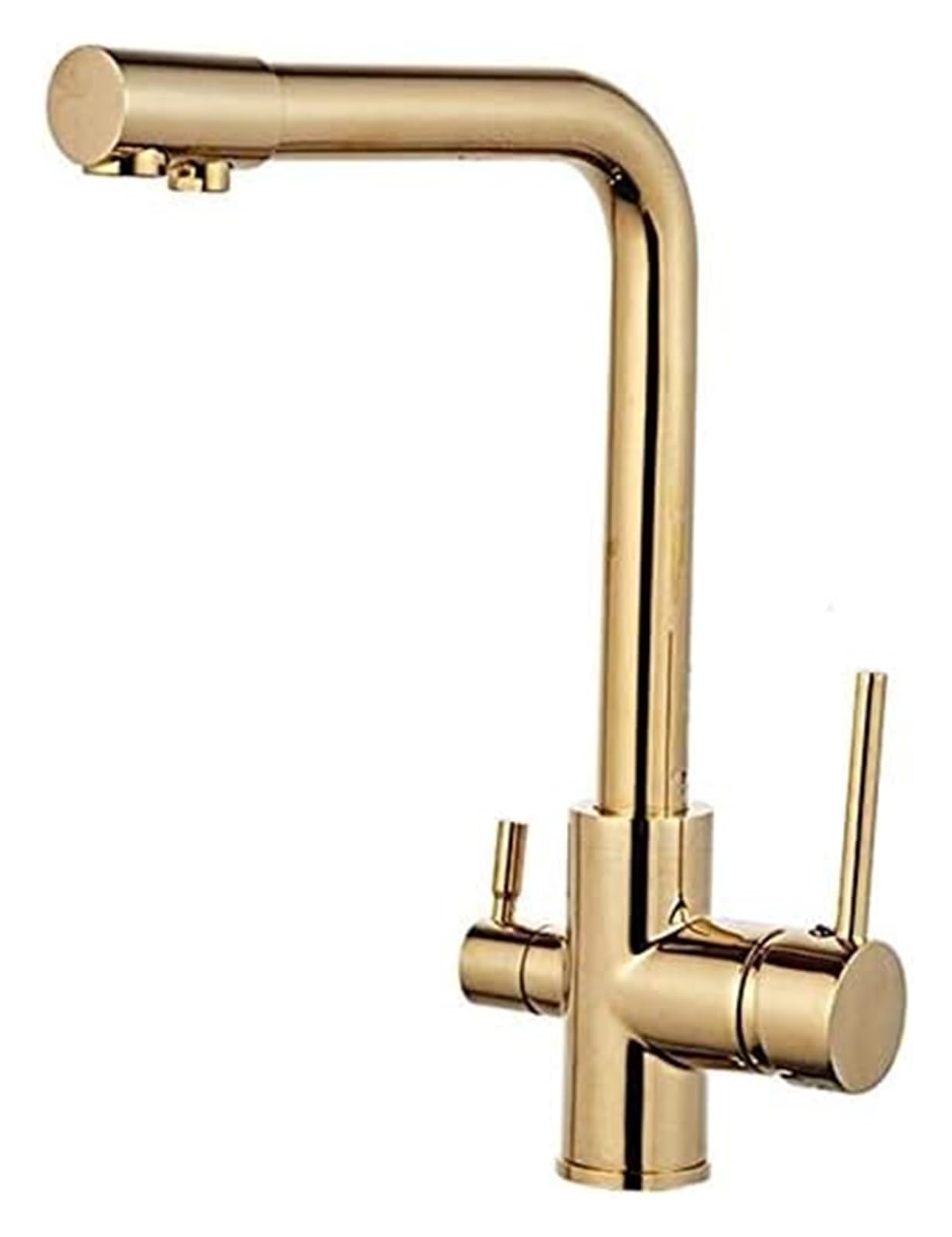 Mitigeur d'évier 3 voies pour eau filtrée dans votre cuisine moderne