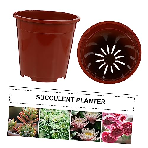 Pot de fleurs à racines contrôlées plastique durable - 3