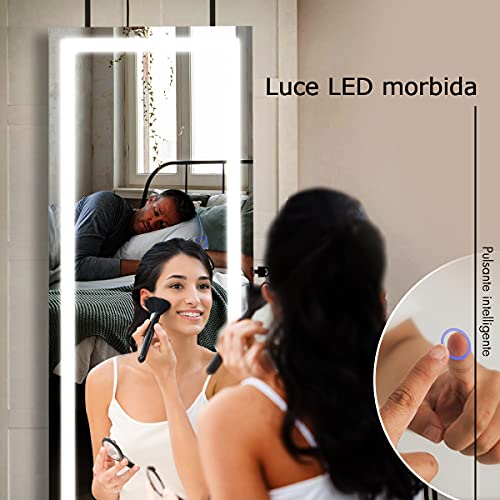 COSTWAY Armadietto per Gioielli con Luci LED