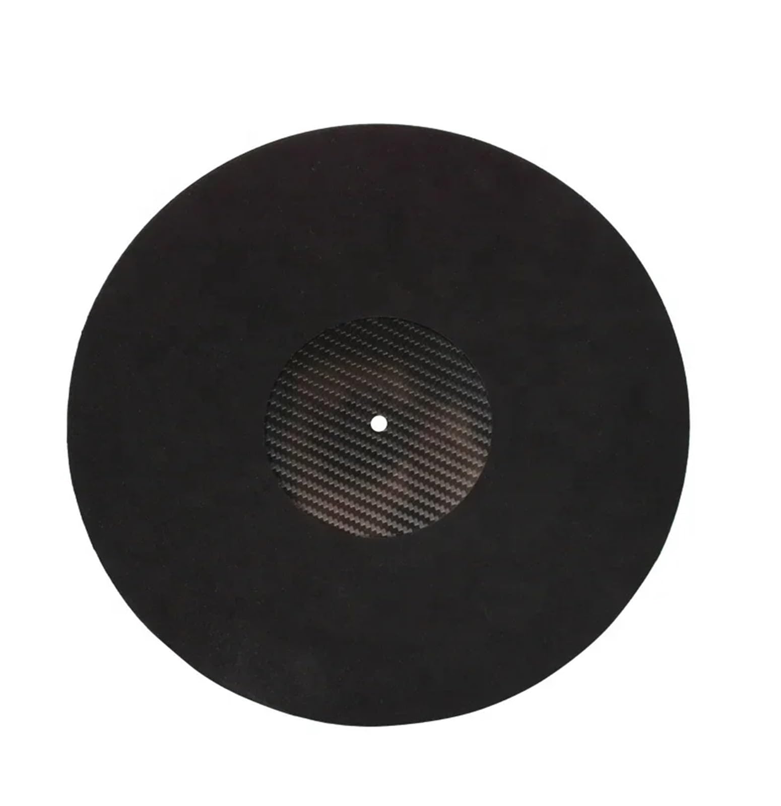 Alfombrilla para tocadiscos Alfombrilla antideslizante de fibra carbono for tocadiscos, accesorios for, alfombrilla for vinilo LP, 12"