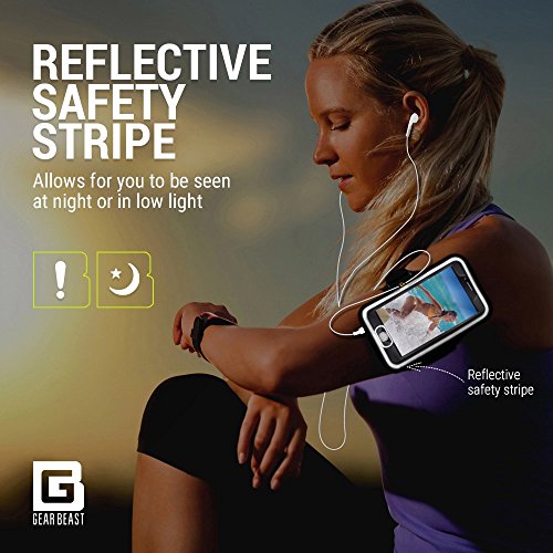 Gear Beast ABSC-LRG-BLK Fascia da braccio Nero