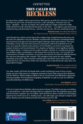 They Called Her Reckless -- A True Story of War, Love And One Extraordinary Horse - Image 2