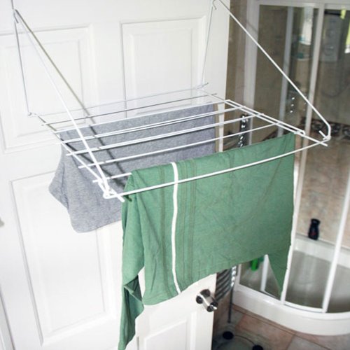Caravan over door or window clothes airer