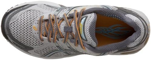 ASICS Women's GT-2140 Trail Running Shoe,Metal Grey/Charcoal/Sky Blue,11 B US | Image 4