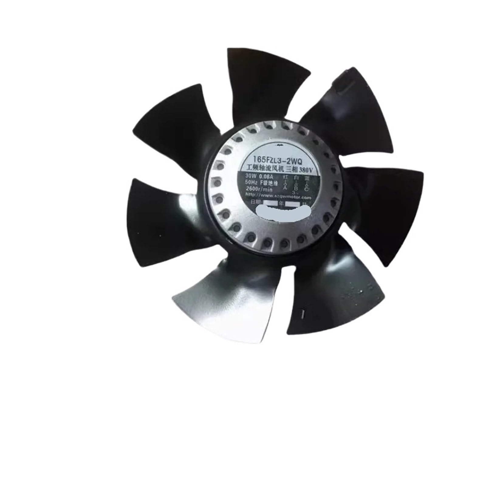 Ventilateur de refroidissement pour moteur de broche de fraisage 185FZL3