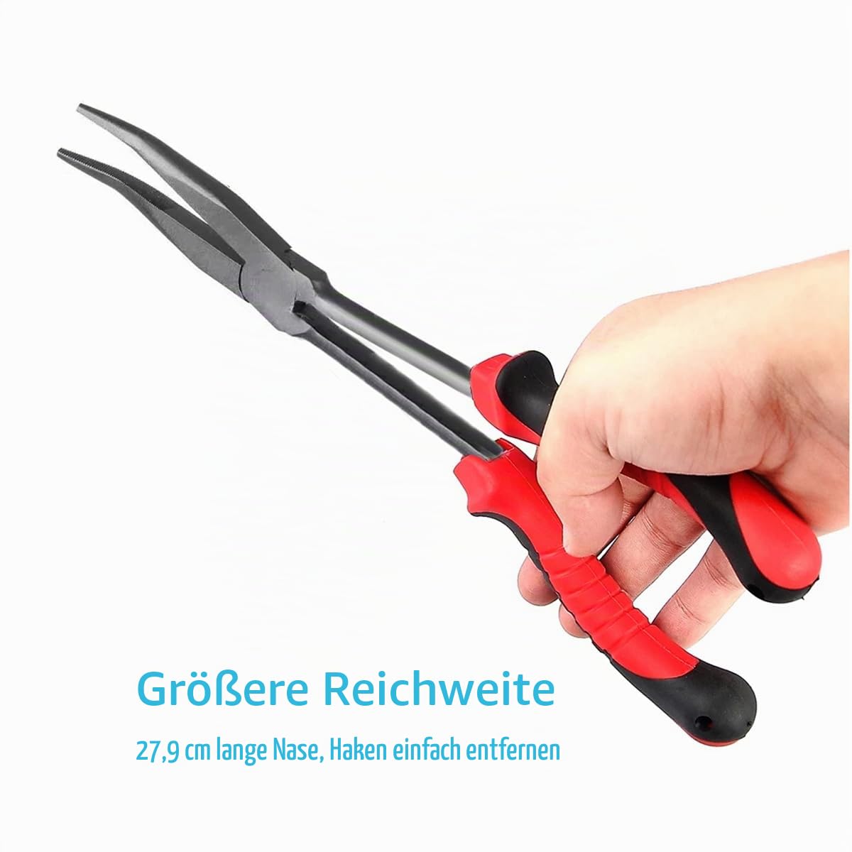 Angelzange - Spitzzange Lösezange - Zange XL Lang 28cm