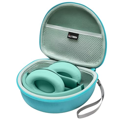 Headphone Case Compatible with Beats Studio Pro/Beats Solo 4 / Beats Studio 3 / Beats Solo 3 / TOZO HA1 and for TOZO HT2 On-Ear Bluetooth Headphones - Peacock Green