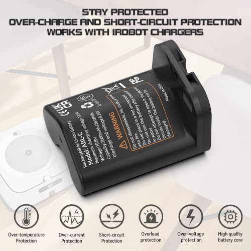 Etssembo Batteria di ricambio per ABL-C