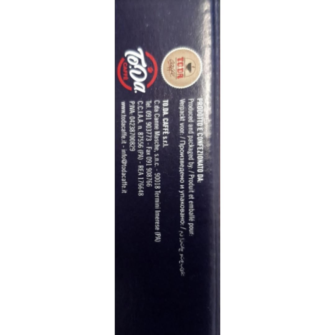 300 Cialde di Caffè compatibili con Macchine a Sistema ESE 44 mm To.da Miscela Insonnia, Compostabili in Filtrocarta | Espresso Italiano Monodose
