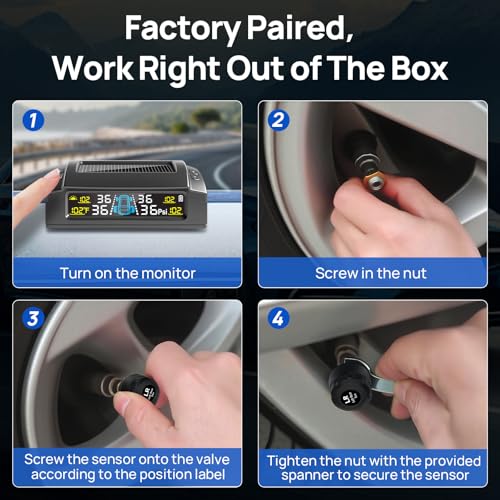 Portable Smart Tire Pressure Monitor