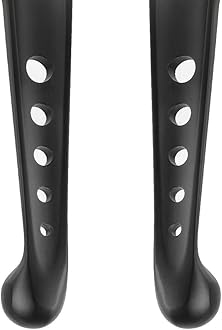 KiWAV Ergonomic Hand Control Levers Aluminum Edge Cut 10205B Black Compatible for Harley-Davidson