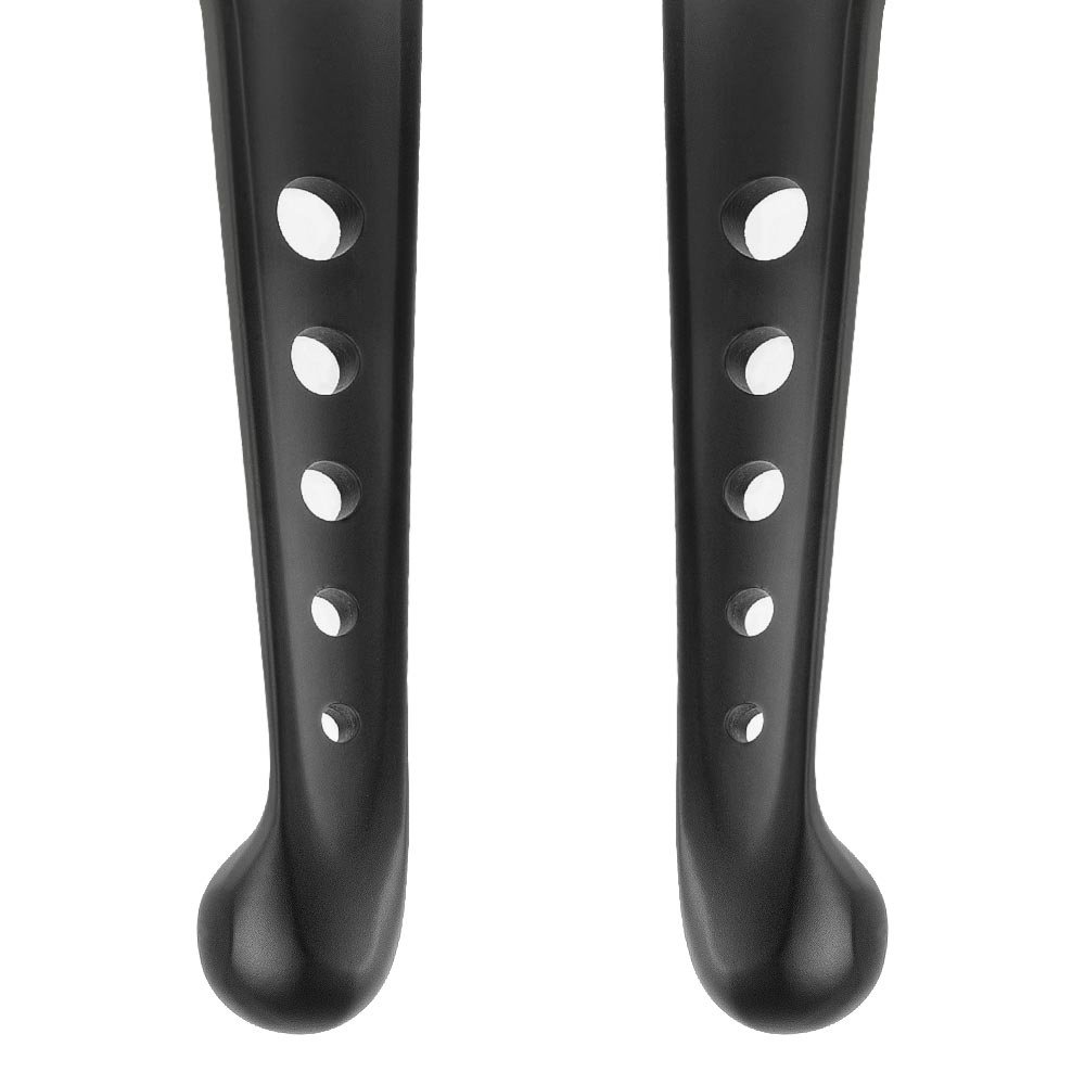 KiWAV Ergonomic Hand Control Levers Aluminum Edge Cut 10205B Black Compatible for Harley-Davidson