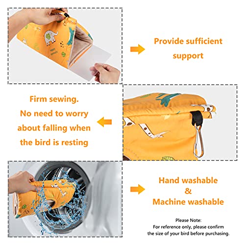 image for QX-Pet Supplies Winter Warm Bird Nest House Hanging Hammock Velvet She