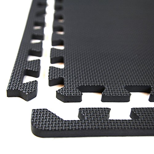 IncStores Exercise Foam Flooring Tiles HighDensity Interlocking Foam