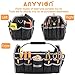 Anyyion 16.5in Tool Bag, Electrician Tool Bag, Open Top Tool Bags, Many Pockets Can Hold Many Tools, More Convenient to Carry Tools