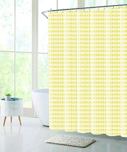 Popular Bath 953060 Arista PEVA Shower Curtain Water Repellent PVC Free, 70''72'