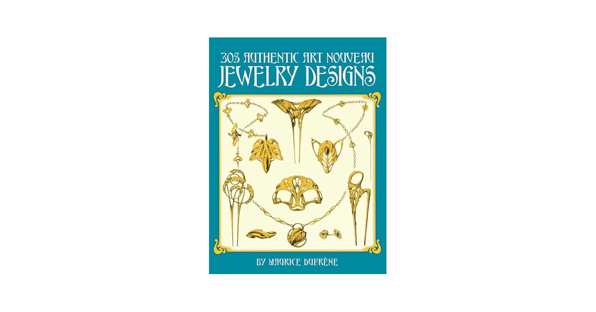 ART NOUVEAU DOVER PICTURA CD-ROM付き Art Nouveau Motifs CD-ROM and Book (Dover Electronic Clip