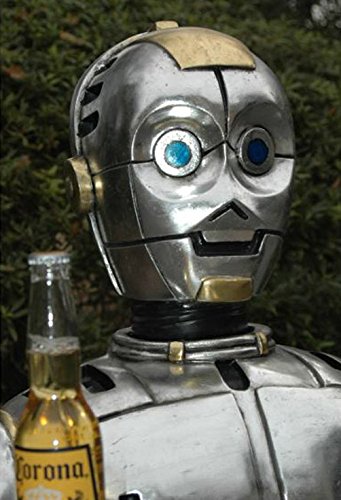 Amazon.co.jp: シルバーロボット3 ' Statue withトレイムービーC - 3po