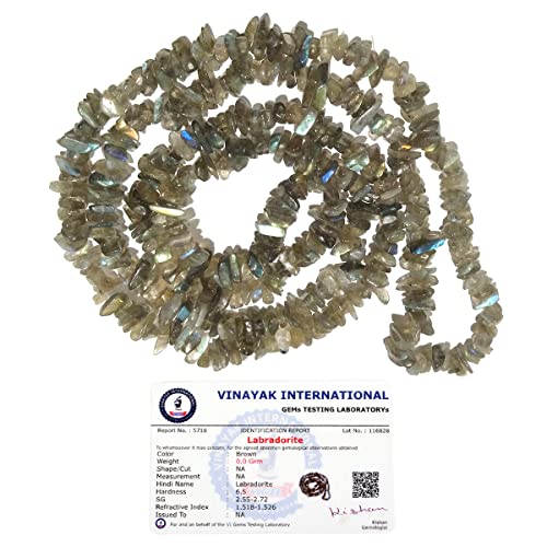 Image of Reiki Crystal Products Certified Natural Crystal Stone Chip Mala Necklace Collection for Men & Women, Reiki Energized Gemstone Jewellery for Meditation, Yoga, Spiritual Styling & Everyday Wear, Multiple Stone Variants