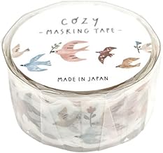 COZY コウジー マスキングテープ ダイカット【バード】マステ 20ミリ幅 かわいい 95219