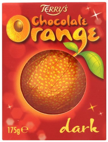 Chocolat noir Terry's Orange foncé 175 g la recette authentique en carton de 12 pièces