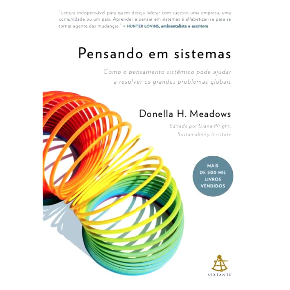 Capa do livro Pensando em sistemas