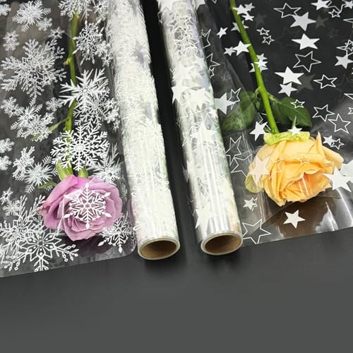 Zellophanfolienrolle zum Verpacken von Geschenken:...