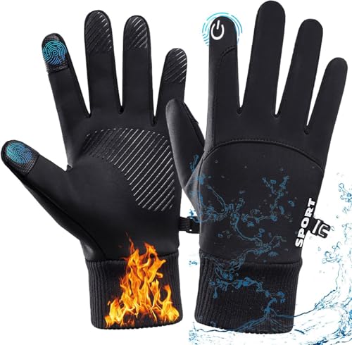 Listado de Ropa de Running para Mujer los más recomendados. 49 NEWKIBOU Guantes para Frio,Guantes Invierno Impermeables para Hombre y Mujer, Guantes Moto Termicos Pantalla Táctil para Ciclismo, Running, Senderismo, Escalada, Esquiar (Negro,...
