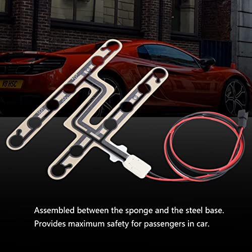 Mlmlh MLMLHK2Y67WPTDZ Universal Car Seat Pressure Sensor Sm Plug 24Awg Automobile Car Safety Belt Pressure Sensor Reminder Safety Belt Warning Reminder Pad Seat Occupancy Detection Warning Accessory thumb #3